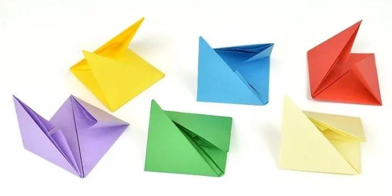 Cách làm con xúc xắc bằng giấy origami 